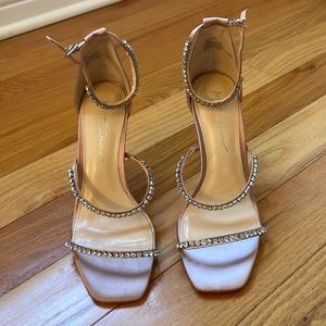 Betsey Johnson Womens Elisa Pink Dress Sandals 7.5 Medium